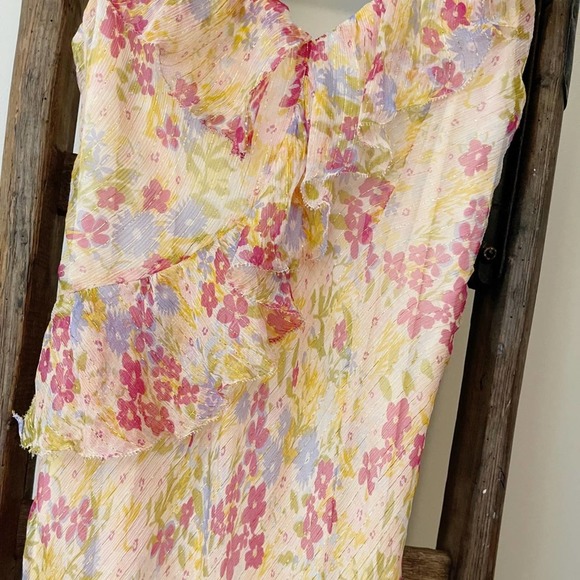 NEW Free People x We Are Kindred Grace Bias Dress in Ditsy - Picture 8 of 16